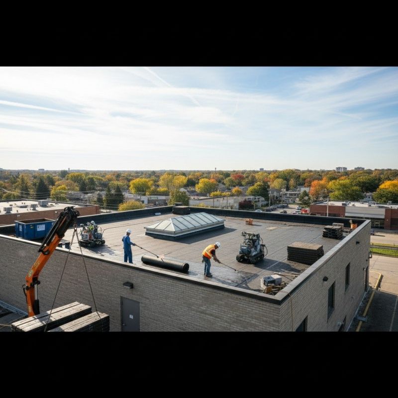 Single Ply Roof Replacement in Alexandria, VA