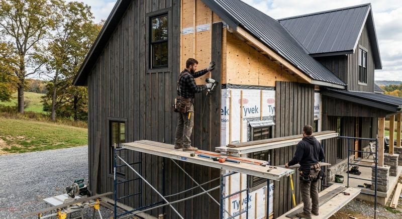 Barn Wood Siding Installation in Norwalk, CT