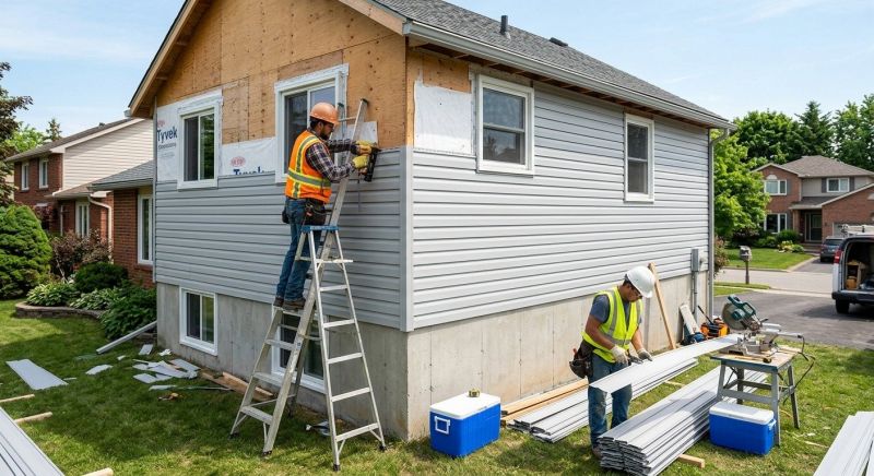 Damaged Siding Replacement in Danbury, CT