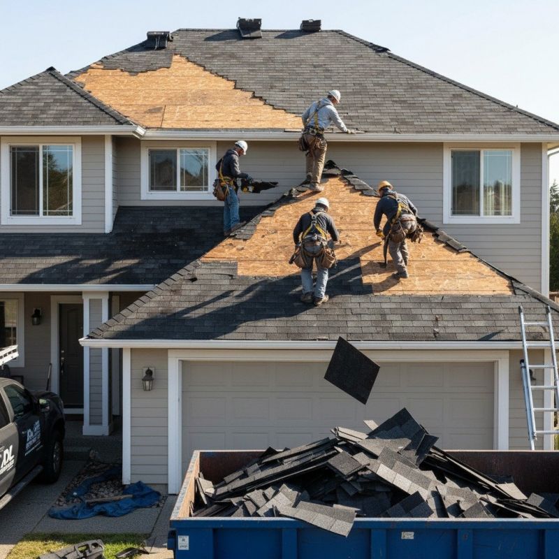 Leaky Roof Replacement in Alexandria, VA