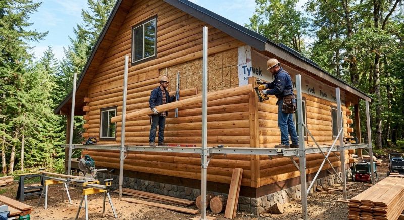 Log Home Siding Installation in Norwalk, CT