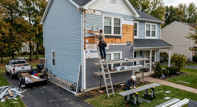 Residential Siding Installation in Danbury, CT